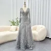 Sa kvällsklänning Crystal Pink Sharon 2024 Elegant Sage Green Navy Blue Plus Size Woman Wedding Formal Party Gowns SS033