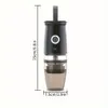 1pc 5 Adjustable Settings ABS Stainless Steel Material Bean Restaurant Portable Electric Coffee Grinder