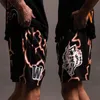 Novo verão masculino shorts fi roupas masculinas esportes casuais secagem rápida respirável praia calças ginásio correndo shorts de treinamento 31Xh #