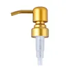 Depolama Şişeleri Paslanmaz Çelik El Sıvı Sabun Dispenser Kafa Banyo Losyon Şampuan Tüpünü Değiştirin 28/400 İplik Pres