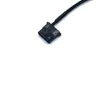 2024 30 cm 4Pin wentylator do USB kable adaptera 4Pin komputer komputerowy wentylator zasilający kabel adapter PCV Podłącz czarne