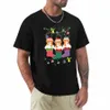 ノヴァスコシアダックトーリングレトリーバークリスマスソックスTシャツかわいいトップクイック乾燥Tシャツの男性C8BU＃