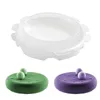 Moule à gâteau rond en Silicone éclipse, pour Mousses, crème glacée, poêle à pâtisserie en mousseline de soie, accessoires de décoration, outils de cuisson, 1 ensemble, 240318