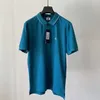 Tik Tok Influencer Stesso designer di marca Pure Cotton CP New Summer Boys Business Leisure Pearl Polo Shirt Youth Fashion Brand Polo collo manica corta Abbigliamento da uomo