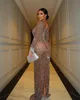 Garment Manufacturers Crystal Fringe Cuffs Translucent Mesh Long Sleeve Dresses Women Dress Summer Maxi Sexy