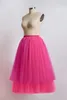 Gradient Tiered Misshow Short Skirt Soft Tulle Puffy Petticoat for Dance Ballet Costume Maxi Tutu Dress Solid Underskirt