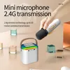 Microphone portable d'extérieur, audio Bluetooth sans fil, haut-parleur portable intégré