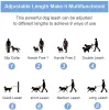 Leashes Slip Dog Leash for Medium Large Dog Hands Free Dog Leash ultifunctional Heavy Duty And Waterproof Training Dog Lead