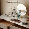 Storage Boxes 7-Layer Bracelet Necklace Display Stand Set Kit Solid Wood Base Rings Jewelry