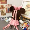 Anime çift peluş oyuncaklar sırt çantası doldurulmuş hayvanlar kız hediye okul çantası alışveriş ücretsiz