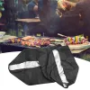 Pokrywa pokrywka grilla 1PCS dla Webera 9010001 Przenośny grill gazowy Traveller 210D Wodoodporna wodoodporna okładka gotowania 101*49*25 cm