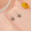 Boucles d'oreilles pendantes Vintage nuage papillon personnalité européenne et américaine croix foncée accessoires d'halloween