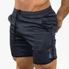 Zomer Mannen Sport Running Shorts Training Voetbal Tennis Workout GYM ademend Sneldrogend Outdoor Jogging Mannen Elastische Shorts X5St #