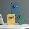 Orologi Orologio da tavolo moderno americano minimalista Orologio a pendolo da tavolo Camera da letto per studenti Orologio da parete creativo muto sul comodino 7 colori opzionali
