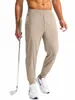 Abbigliamento da golf Primavera e Autunno Comodo elastico in peluche Pantaloni termici da uomo Sport all'aria aperta Casual Fi Pantaloni dritti j7C5 #