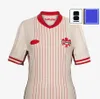 Nueva camiseta de fútbol de Canadá Maillot de Foot 2024 Copa América Copa Kit para niños 2025 Camiseta de fútbol del equipo nacional canadiense 24/25 Versión de jugador visitante BUCHANAN DAVIES DAVID