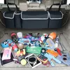 Car Organizer High Capacity Adjustable Storage Box Backseat 4 Bag Trunk Mti-Use Oxford Seat Back Organizers Accesories Drop Delivery A Otge9