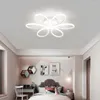 Światła sufitowe Nowoczesne przejście Lampa Lampa LED Trzy kolory Płuć Mocowanie 12W Sypialnia żyrandol Super Bright Eye Care for Living Salt