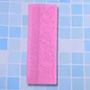 Moldes de cozimento DIY Craft 1 Pcs Reutilizável Molde de Silicone Bolo Borda Decoração Multiuso Cozinha Suprimentos Argilas Fazendo Fita Molde Flor Padrão