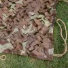 Auvents Camouflage du désert 2 couches, filet pare-soleil adapté au jardin, ombre de plantes d'animaux domestiques, auvents en tissu Polyester Durable 210D, 5 tailles