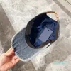 Gorras de bola de mezclilla de moda para mujeres Diseñador de hombres Gorra causal de verano Sombrero con estampado clásico ajustable