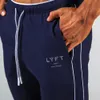 Men Cott Running Pants Navy Gym Leggins Joggers Streetwear Casual Sport Species Male Training Trening