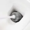 Bürsten TPR Toilettenbürstenkopf Weichgummi Wandbehang Toilettenreinigungsbürste mit langem Griff