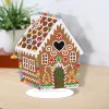 Stitch Diamond Art Table Decor Gingerbread House Diamond Paintop Desktop Dork