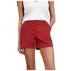 Damen-Shorts, weicher Stretch-Twill, kurze Seitentaschen, schmeichelhafte Passform, modisch, bequem, Trends, Persönlichkeit