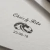 Craft Custom Stamp Wedding Self Inking Stamp voor uitnodigingadres envelop rechthoek 31x41mm gepersonaliseerde stempel