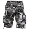 Zomer Shorts Heren Nieuwe Trend Camoue Overalls Baggy Casual Outdoor Sport Halve Broek Zijzak Cott Comfortabele Shorts R1Uh #