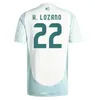 XXXL 4XL 2024 Copa America Mexico RAUL CHICHARITO Voetbalshirts 2025 DOS SANTOS 24 25 H.LOZANO vrouw Heren Kinderen keeper Voetbalshirts Lange mouw Spelerversie