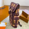 24SS-Männer Luxus-Designer-Rucksack-Tasche Leder-Einkaufstasche High-End-Rucksack im Freien täglich von der Straße bevorzugt Cool QCTP