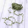 Decorative Flowers 20 M Leaves Ribbon Vine Flower Garlands Country Style Artificial Wreath