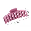 Hårklämmor Barrettes Korean Big Claws Elegant Frosted Acrylic For Women Ponytail Clip Pure Color Hairpin Drop Leverans smycken Hårhår OTS6J