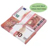 Andere festliche Partyartikel Großhandel Top-Qualität Requisite Euro 10 20 50 100 Kopierspielzeug Fake Notes Billet Filmgeld, das echt aussieht Dhwsm