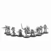 11pcs Shock Troops Feme Squad Resin Model Kit Miniature 28 mm Échelle de table jeu Figures de soldat Warchess non peints