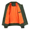 magcomsen осенняя мужская куртка-бомбер ветрозащитная университетская куртка стеганая в рубчик теплые пальто дорожная рабочая бейсбольная куртка O8iE #