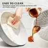 Köksredskap sätter nonstick keramiska uppsättningar 13-stycken friska krukor och kokkärl Icke-toxisk kökskokning med vistelse-coola handtag