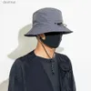 قبعات واسعة الحافة القبعات دلو القبعات مقاومة للماء القبعة النسائية الصيف UV حماية قبعة في الهواء الطلق التخييم المشي لمسافات طويلة قبعة الصيد C24326