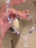 Bracciale cinese con perline a forma di farfalla, stesso stile dell'impressione femminile, lusso leggero, piccolo e medio, bracciale per coppia con temperamento di fascia alta, regalo per migliore amica