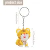 Porte-clés de dessin animé de l'année du tigre SV-30Pcs 2024, pendentif à thème chinois pour clés, sacs, ornement