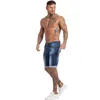 Męskie szorty Summer Fitn Shorts Elastyczna talia Rubte Letnie dżinsy dla mężczyzn Casual Streetwear Dropship UE Rozmiar DK09 93JD#