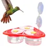 Other Bird Supplies Patio Feeder Capacity Hummingbird With 3 Feeding Ports Easy Installation Strong Load-bearing Food Container