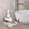 Bottiglie di stoccaggio Dispenser di sapone per le mani in ceramica Dispenser di lozioni per bagno moderno da 400 ml Pompa per condizionatore da banco del negozio