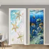 Stickers Modern Design Flower Diamond Pearls Door Sticker Poster Vinyl Self Adhesive Mural Geometry Nordic Living Room Bedroom Decoration