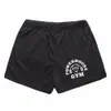 Short de course à séchage rapide pour hommes, vêtements de Sport solides, Fitn, musculation, pantalons courts, Sport, Gym, entraînement, plage, longueur 49OL #