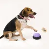 Toys Dog Voice Recording Button Pet Communication Training Buzzer Lär hund att prata inspelningsbar Talking Button Intelligence Pet Toy