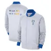 Herren''BBrooklyn''Nets''White City Showtime Thermaflex Jacke mit durchgehendem Reißverschluss