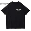 Hot Selling Summer Trendy Brand T-shirt med stor V-tryck rund nacke tröja för män och kvinnor fashionabla kortärmad ren bomull XC38